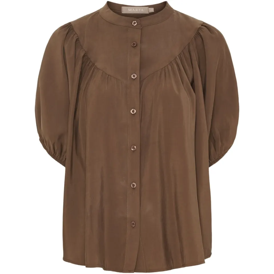 Marta du Château bluse MdcMelodie 58210 – Brown276 — produktfoto