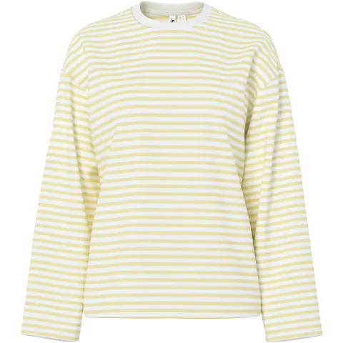 Pieces Bluse Pcsadie – Bright White FRENCH VANILLA — produktfoto