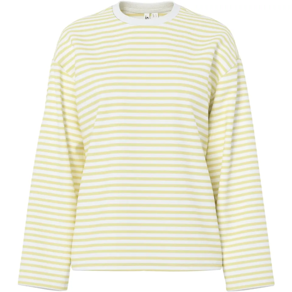 Pieces Bluse Pcsadie – Bright White FRENCH VANILLA — produktfoto