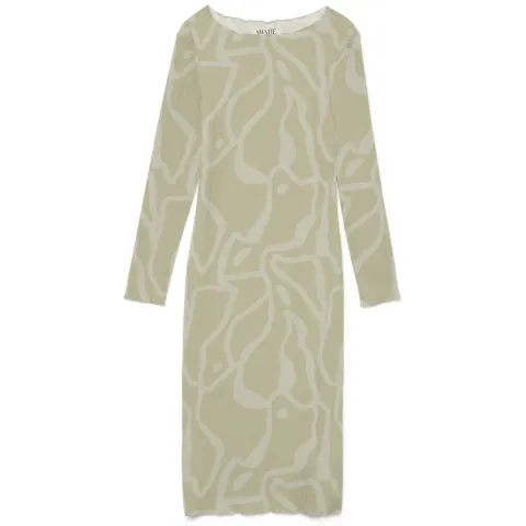 Vero Moda kjole Vmjulia – Green Haze SINE — produktfoto