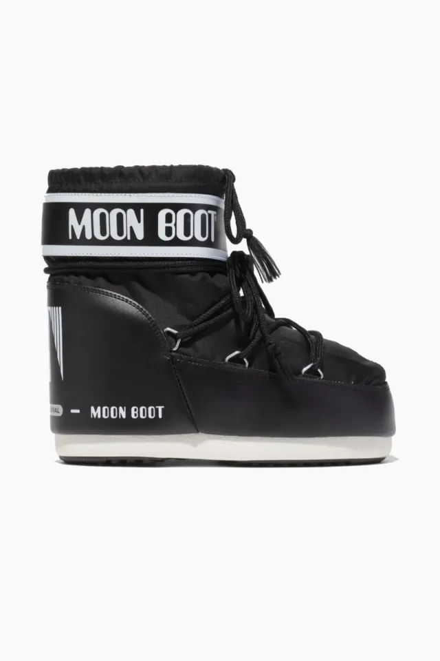 Moon Boot Icon Low Nylon Boots – sort — produktfoto