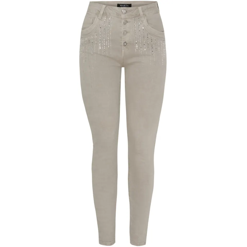 Marta du Château jeans Emma 2680-14 – Denimbeige — produktfoto