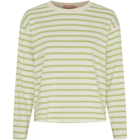Marta du Château langærmet t-shirt MdcKara 58709 – Kiwi — produktfoto