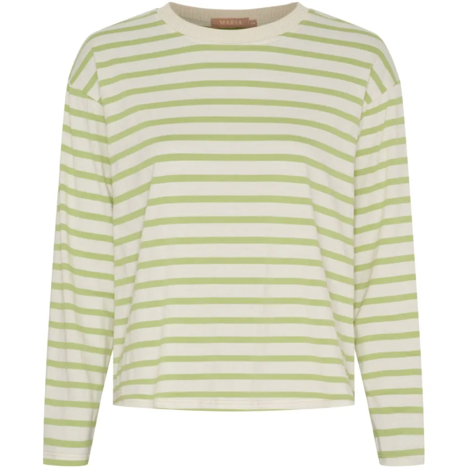 Marta du Château langærmet t-shirt MdcKara 58709 – Kiwi — produktfoto