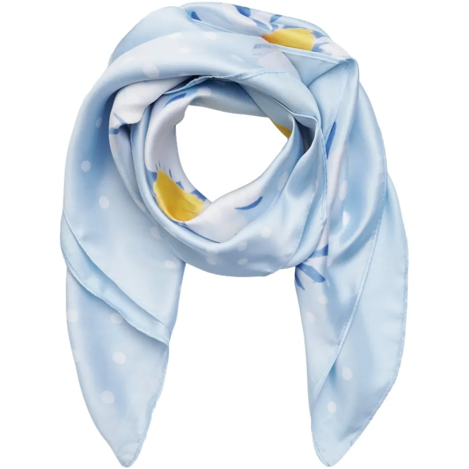 Marta du Château tørklæde MdcFinja BA-Scarf – Blue3556 — produktfoto