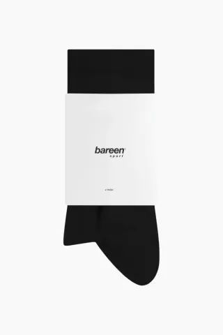 bareen Athletic Socks 2-Pack – sort — produktfoto