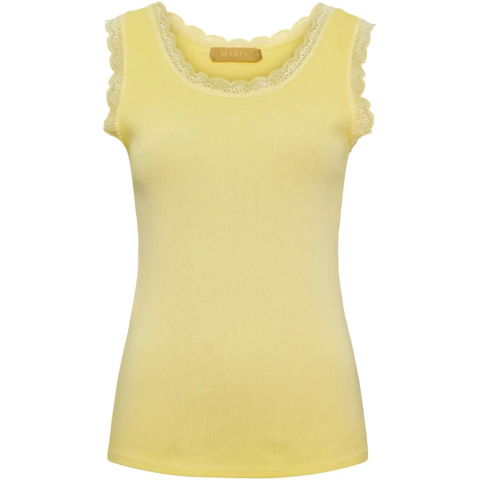 Marta du Château top MdcAngeline 2499 – Butter Yellow — produktfoto