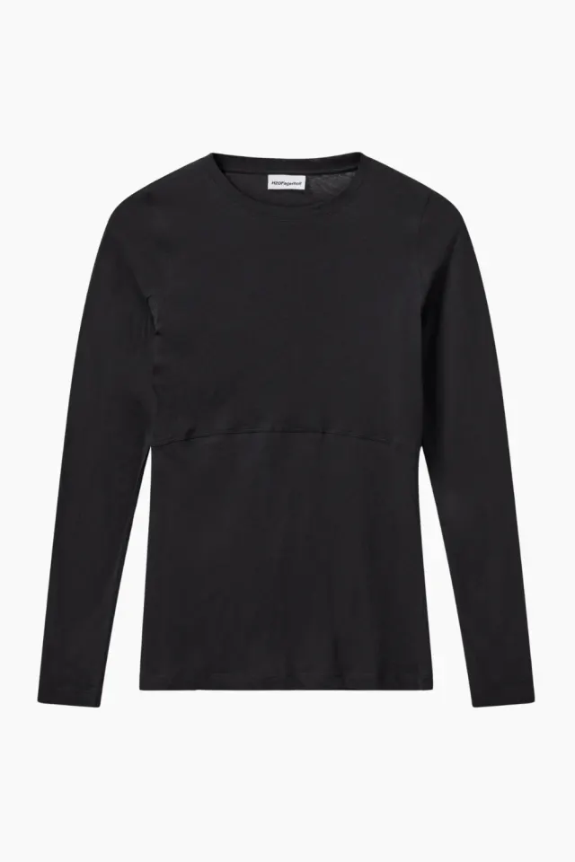 H2O Fagerholt Sophia Tee – Deep Black — produktfoto