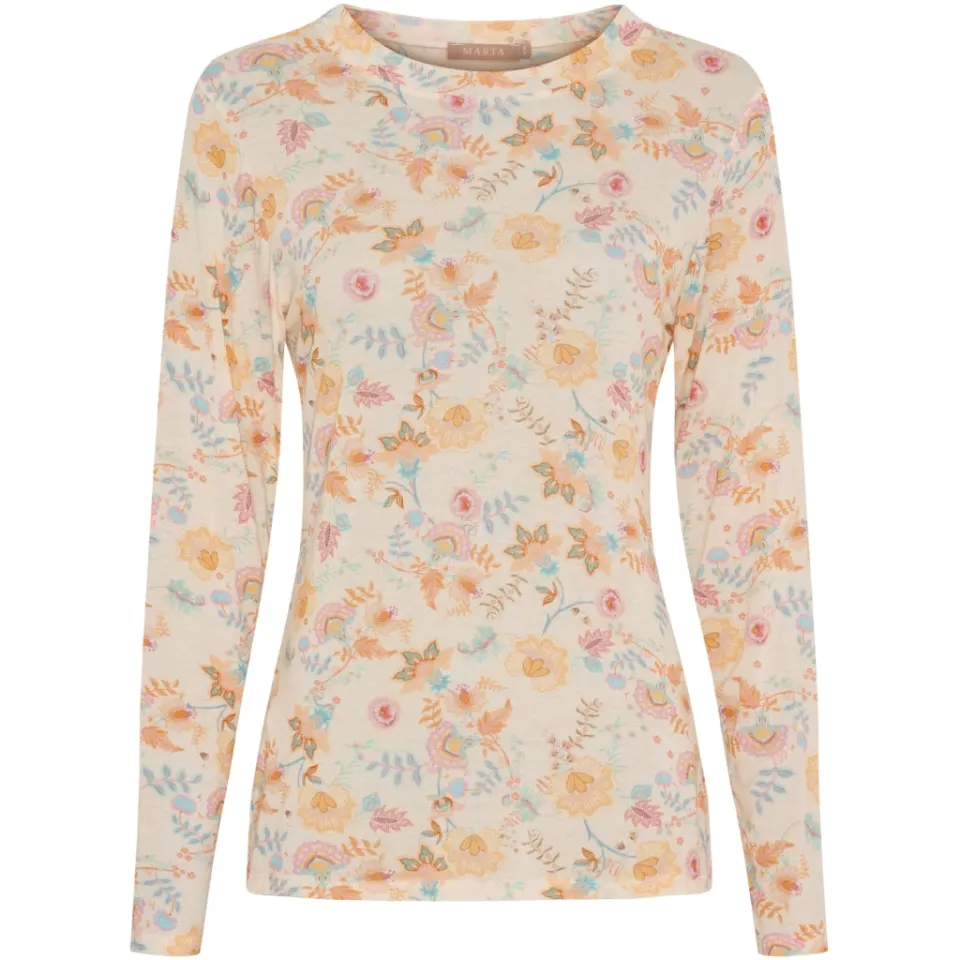Marta du Château bluse top MdcElissa 7914 – beige — produktfoto