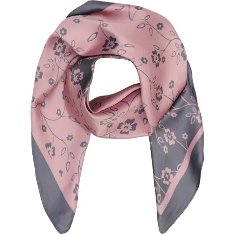 Marta du Château tørklæde MdcFinja BA-Scarf – Grey/Pink4232 — produktfoto