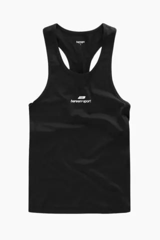 bareen Racer Tank – sort — produktfoto
