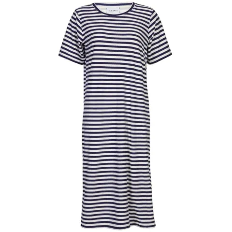 Liberté Liberte kjole Alma 9562. – BLUE CREME STRIPE — produktfoto