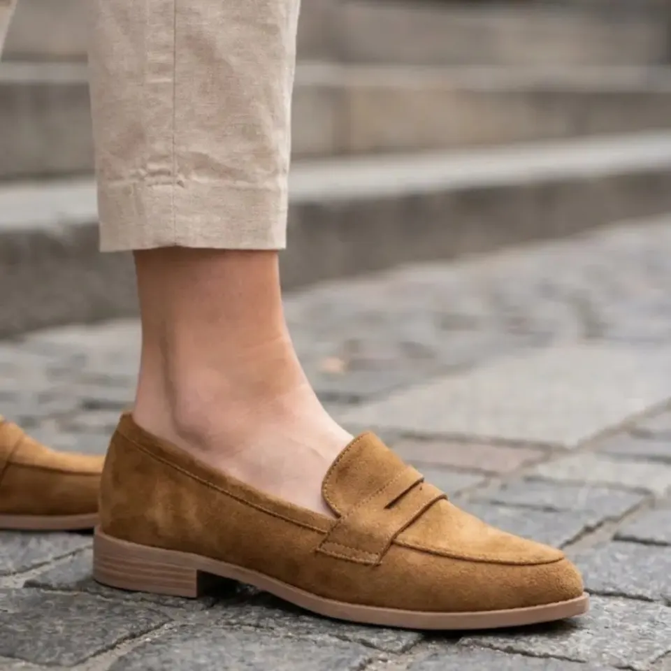 Riviera loafers ZU117-57 – camel — produktfoto
