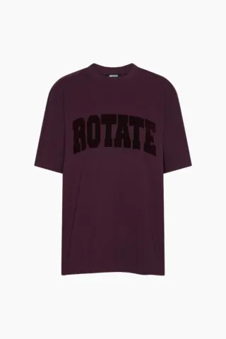 Rotate Jersey Oversized T-shirt – Winetasting — produktfoto