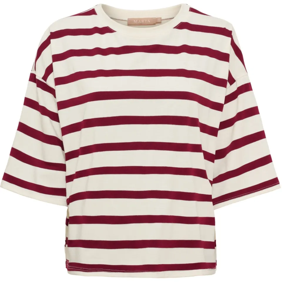 Marta du Château T-Shirt Mdcsage 8577 – Vino — produktfoto