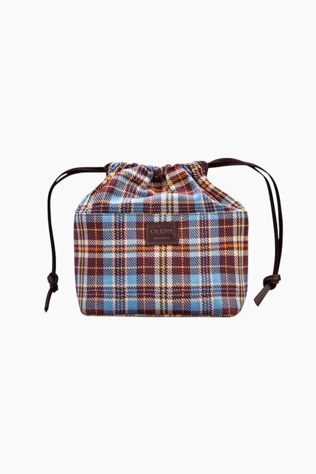 Cala Jade Misu Innerbag – Pille Tartan Gold — produktfoto