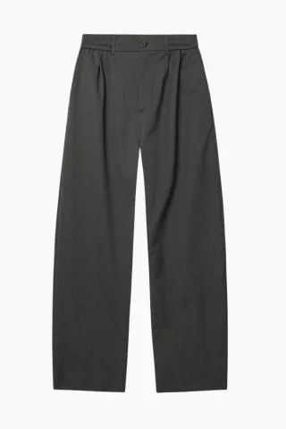 bareen Suit Pants – mørkegrå — produktfoto
