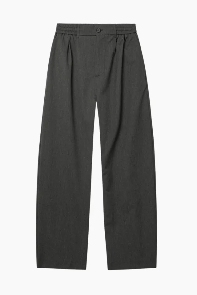 bareen Suit Pants – mørkegrå — produktfoto