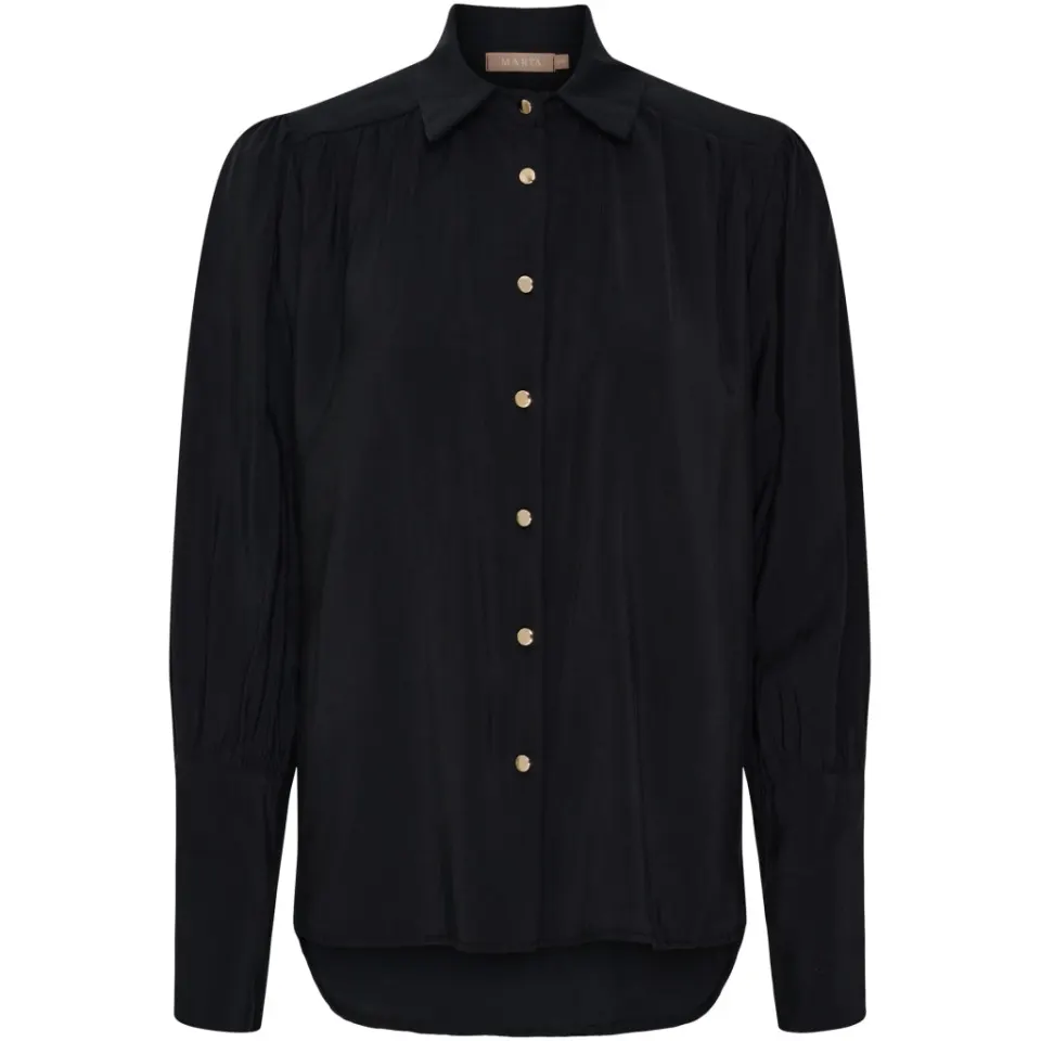 Marta du Château skjorte MdcRhea 58725 – Black1 — produktfoto