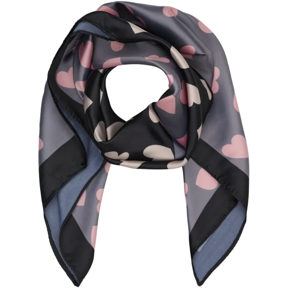 Marta du Château tørklæde MdcFinja BA-Scarf – Black4254 — produktfoto