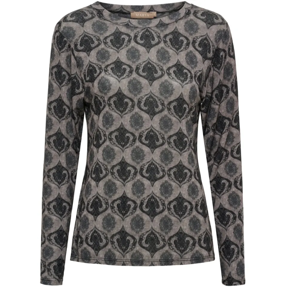 Marta du Château bluse top MdcElissa 7914 – Nero160tpx — produktfoto