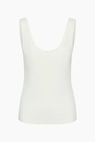 Gestuz GZmida Tank Top – Egret — produktfoto