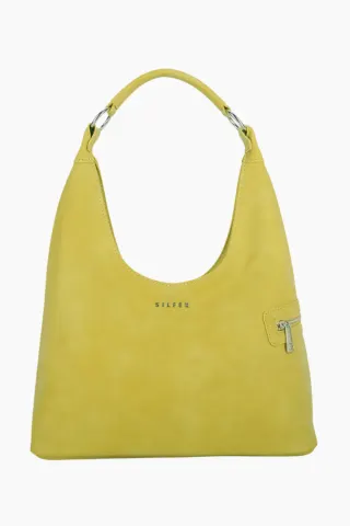 Silfen Studio Lola Shoulder Bag – Chartreuse — produktfoto