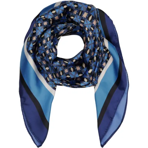 Marta du Château tørklæde MdcJuline FA-Scarf – Blue11155-4 — produktfoto