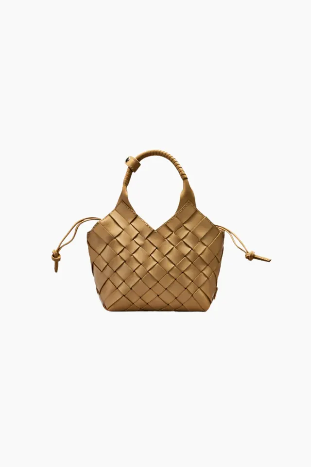 Cala Jade Misu Mini Bag – Mineral Yellow Silver — produktfoto
