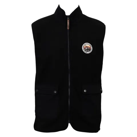 Marcus MAwoody vest – Sort — produktfoto