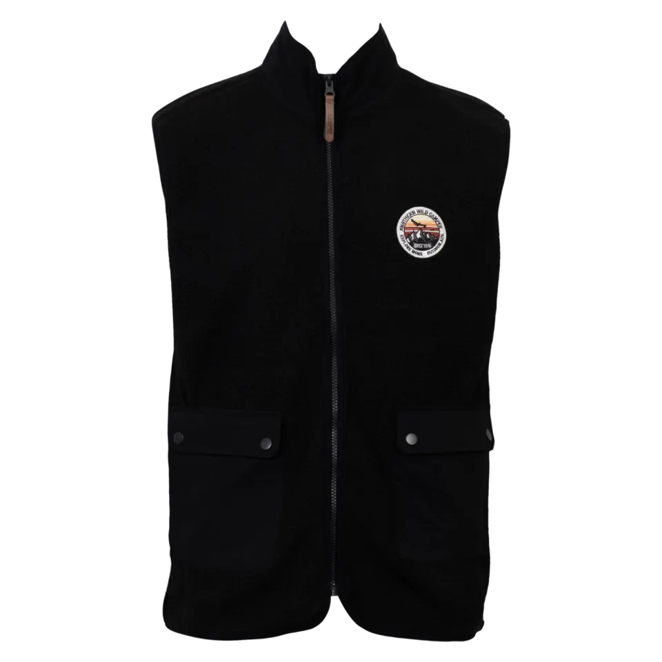 Marcus MAwoody vest – Sort — produktfoto