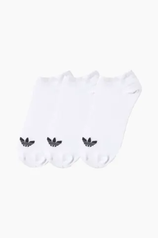 Adidas Originals Trefoil Liner – White/White/Black — produktfoto
