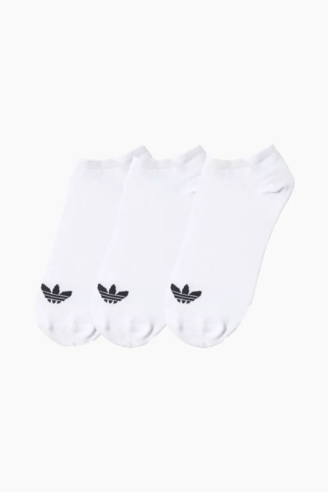 Adidas Originals Trefoil Liner – White/White/Black — produktfoto