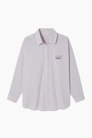 American Vintage Women's Shirt Soabird – Soft Stripes — produktfoto