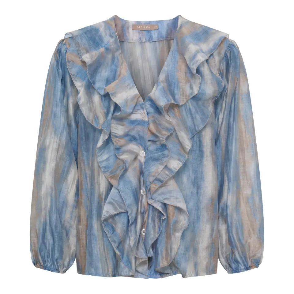 Marta du Château bluse MdcAlena 8108 – JeansGA7884n — produktfoto