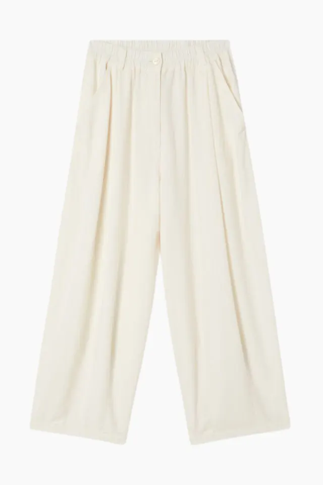 American Vintage Ozutown Women’s Trousers – Nacre — produktfoto