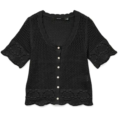 Vero Moda cardigan Vmsandia – sort — produktfoto