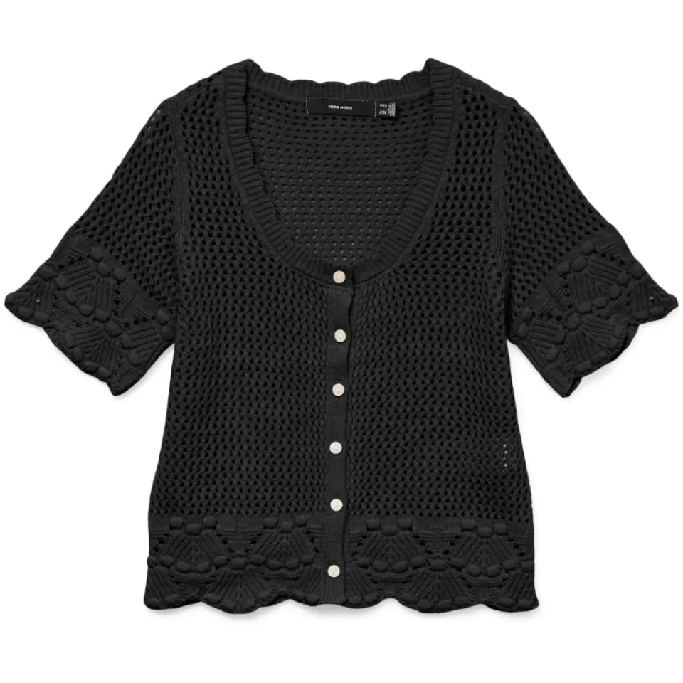 Vero Moda cardigan Vmsandia – sort — produktfoto