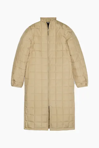 Rains Liner W Coat W1T2 – sand — produktfoto