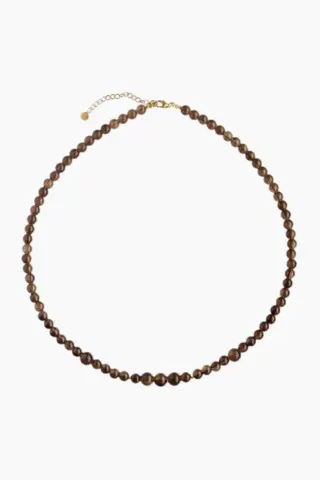STINE A Cherie Bon Bon Necklace – Mocha — produktfoto