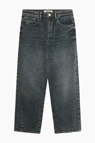 Woodbird WBBrooke Thunder Jeans – mørkegrå — produktfoto