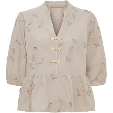 Marta du Château Bluse MdcSafiya – beige — produktfoto