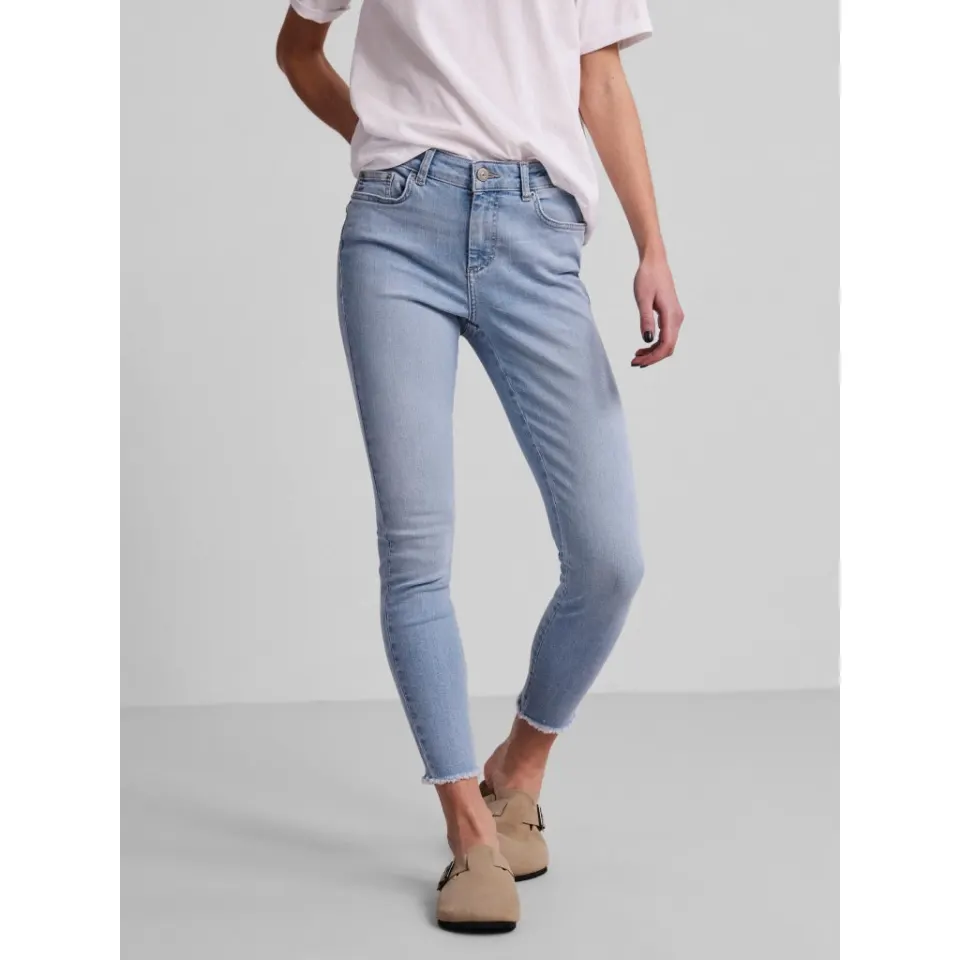 Pieces jeans Pcdelly – Light Blue Denim — produktfoto
