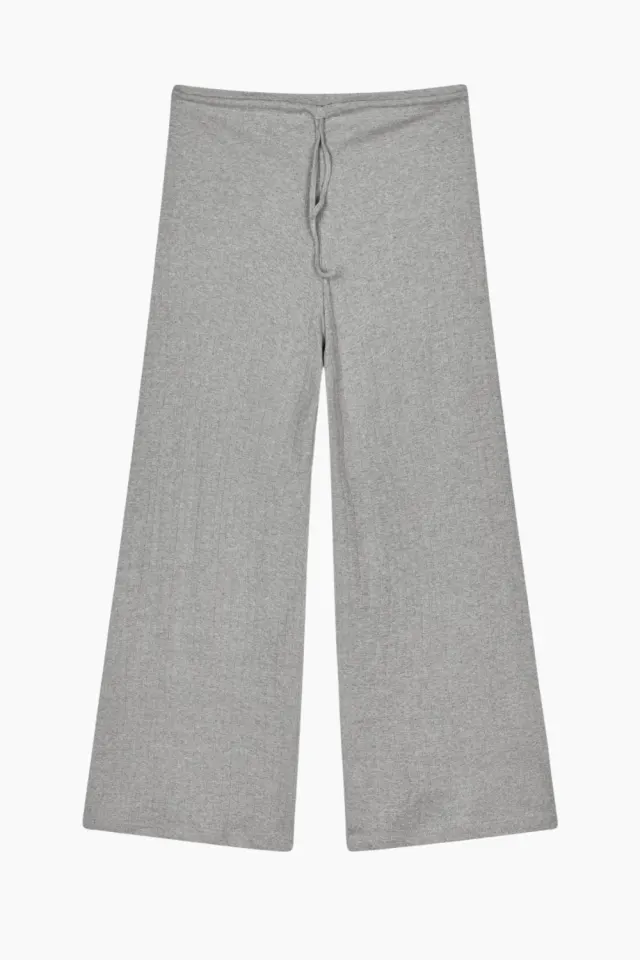 Nørgaard på Strøget NPS Nova Pants Solid Colour – lysegrå — produktfoto