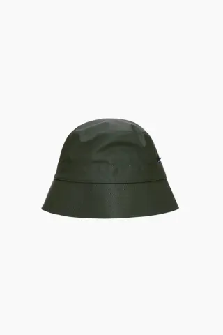 Rains Bucket Hat W2 – grøn — produktfoto