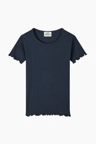 Mads Nørgaard Pointella Trixy Tee – Pariasian Night — produktfoto