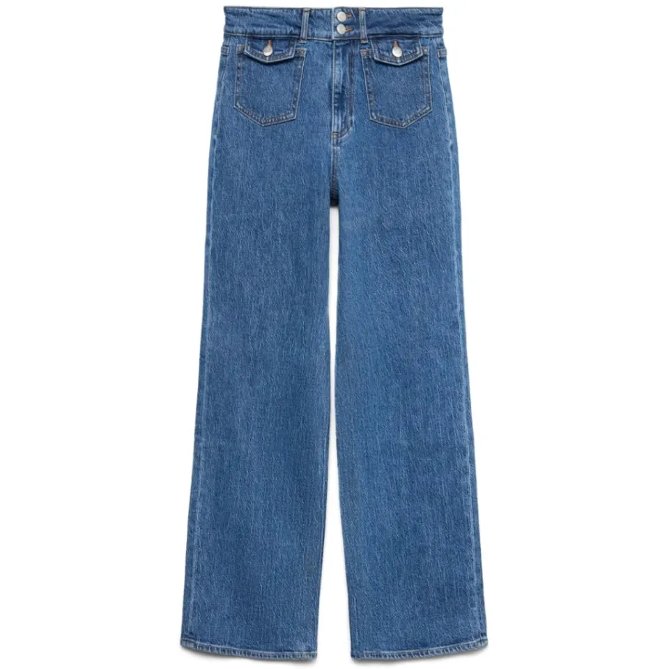 Vero Moda Jeans Vmtessa – Medium blue denim — produktfoto