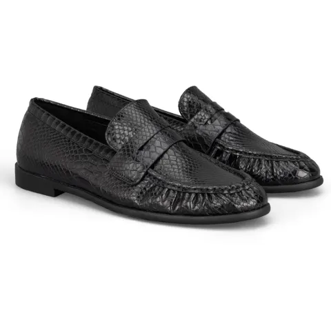 Koto loafers Y-115 – sort — produktfoto