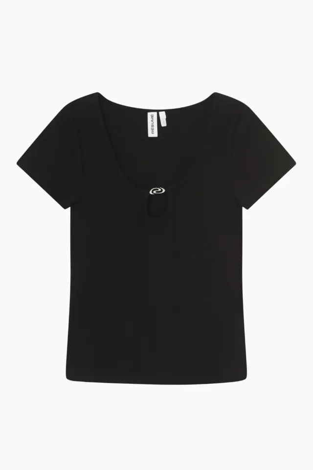Résumé LucyRS Tee – sort — produktfoto
