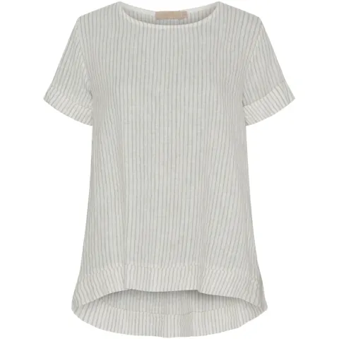 Marta du Château bluse MdcNatalie – Panna Grey Stripe — produktfoto